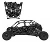 2025-26 Polaris Pro R4, S4 graphic decal wrap kit Skull & Serpent