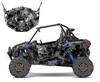 Zombie Polaris RZR 1000 xp  2 Seater Side by Side Graphics Kits (2014-18)