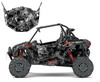 2014 RZR 1000 graphic kit with Zombie design