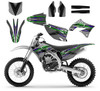 KX450F graphic kit fits
 2009-2011 Kawasaki mx bikes