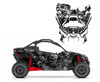 Can am X3 Zombie graphics wrap kit