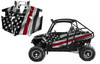 Thin Red Line UTV wrap graphics for Polaris RZR900xp