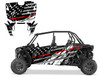 The Thin Red Line Racing Flag design for 2022 RZR 4 turbo S