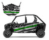 RZR4-900 XP 4-SEATER 2015-2018 Thin Blue Red Line flag