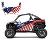 2022 KRX 1000 graphics wrap kit American Flag graphics