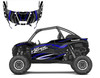 2-tone graphics wrap kit for  2022 KRX1000 UTV