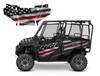 Honda Pioneer 1000-5 Limited Deluxe 2016-19 Thin Blue Line Flag