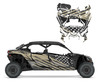 2022 Can Am X3 Max Desert Tan American Flag graphics