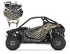 Polaris RZR Pro XP Desert Tan Flag graphic wrap kit