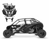 2022 RZR Pro R Turbo R 4  graphic wrap kit