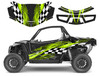 Arctic Cat Textron XX graphics design 3500 Manta Green