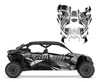 Can am Maverick X3 Max graphic wrap kit design 1900 Metal