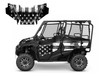 Honda Pioneer 1000-5 Limited Deluxe 2016-25 Distressed Flag 9105