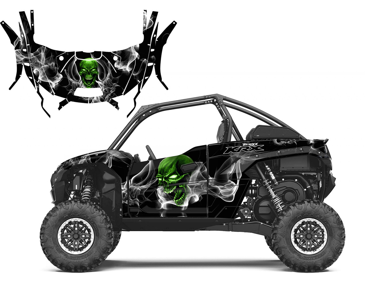 2020-25 Teryx KRX 1000 Smokey Skull #6660