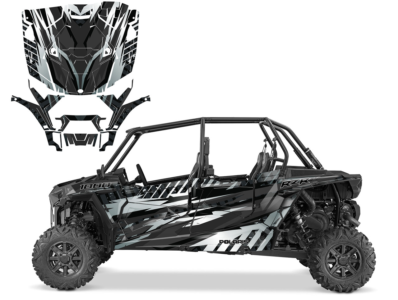 RZR 1000 XP4 TURBO-S 2019 - 2023 design #V3001