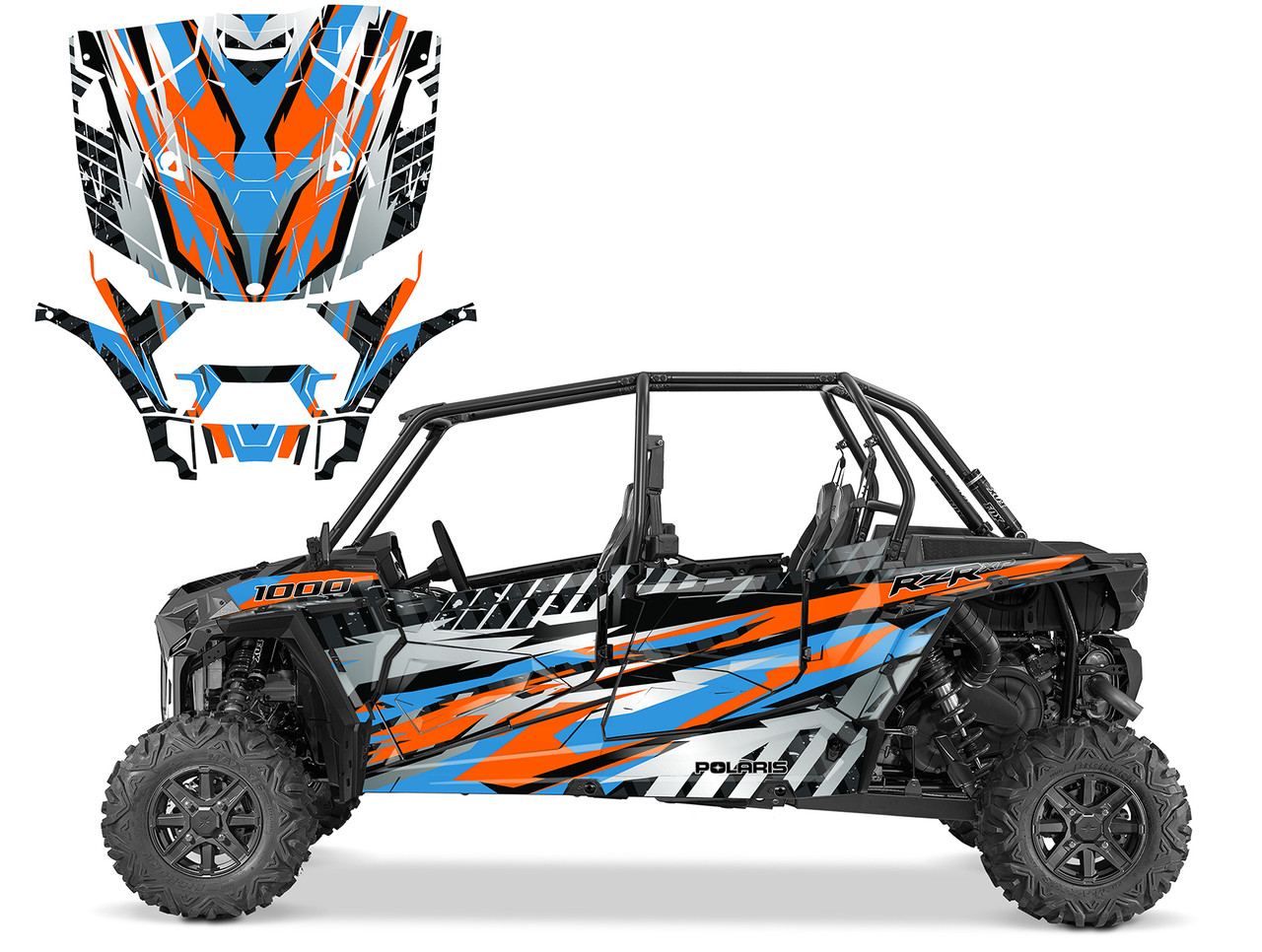 RZR 1000 XP4 TURBO-S 2019 - 2023 design #V3001