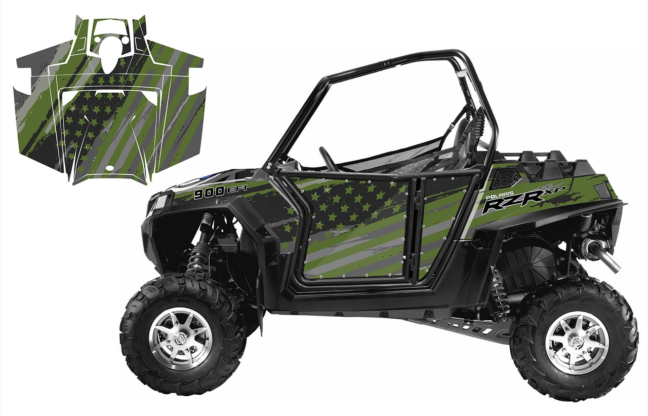 RZR 900XP 2011-14 Speeding Flag 9056