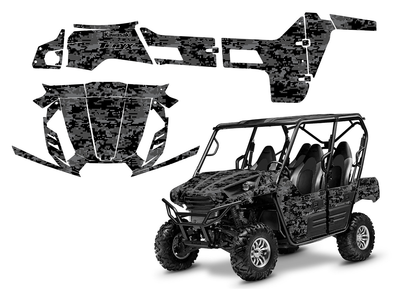 2012-2015 Kawasaki Teryx 4 graphic Digital Camo