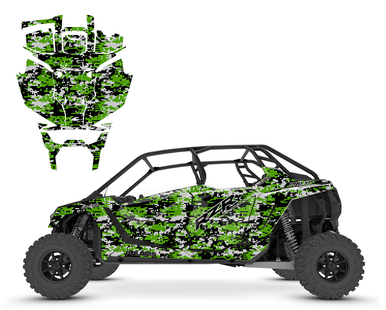 2020-22 RZR4 PRO-R PRO XP 4-seater Digital Camo
