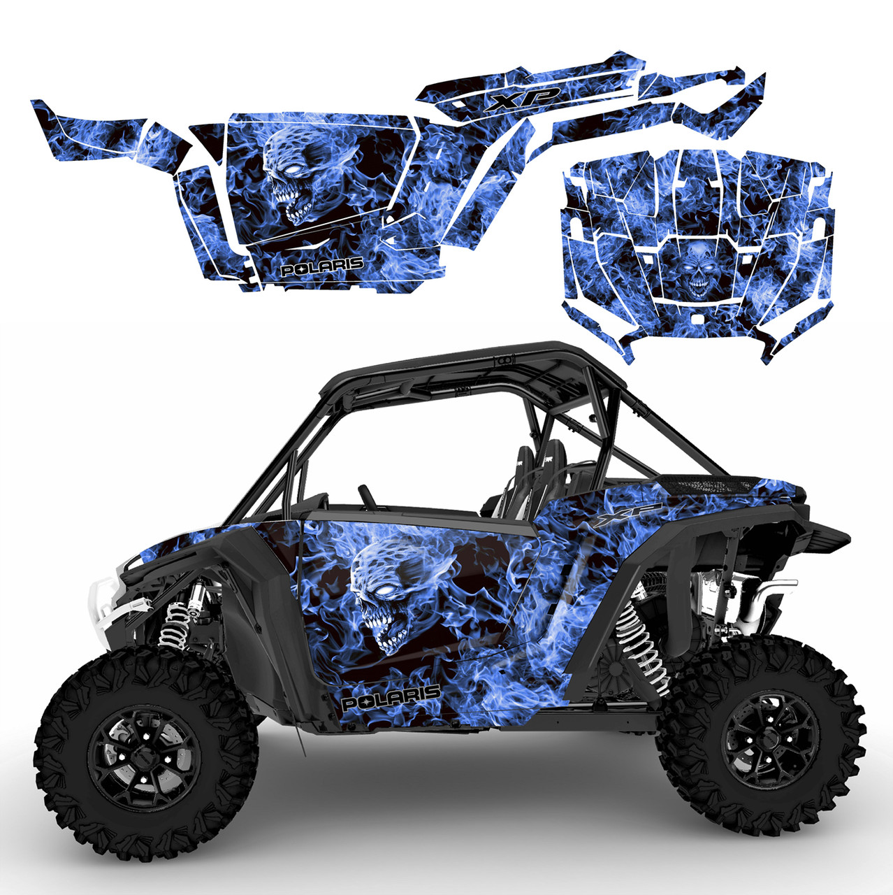 2024 - 2025 RZR-1000 XP Zombie Skull 9500
