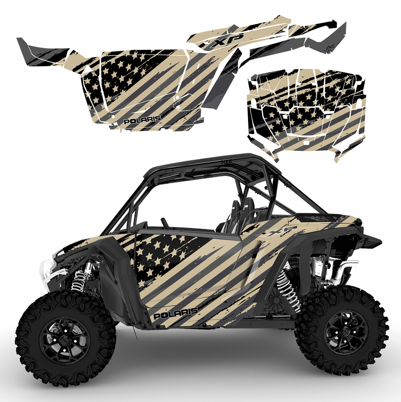 XP!A ポイントカード 2024 - 2025 RZR-1000 XP Speeding Flag #9056