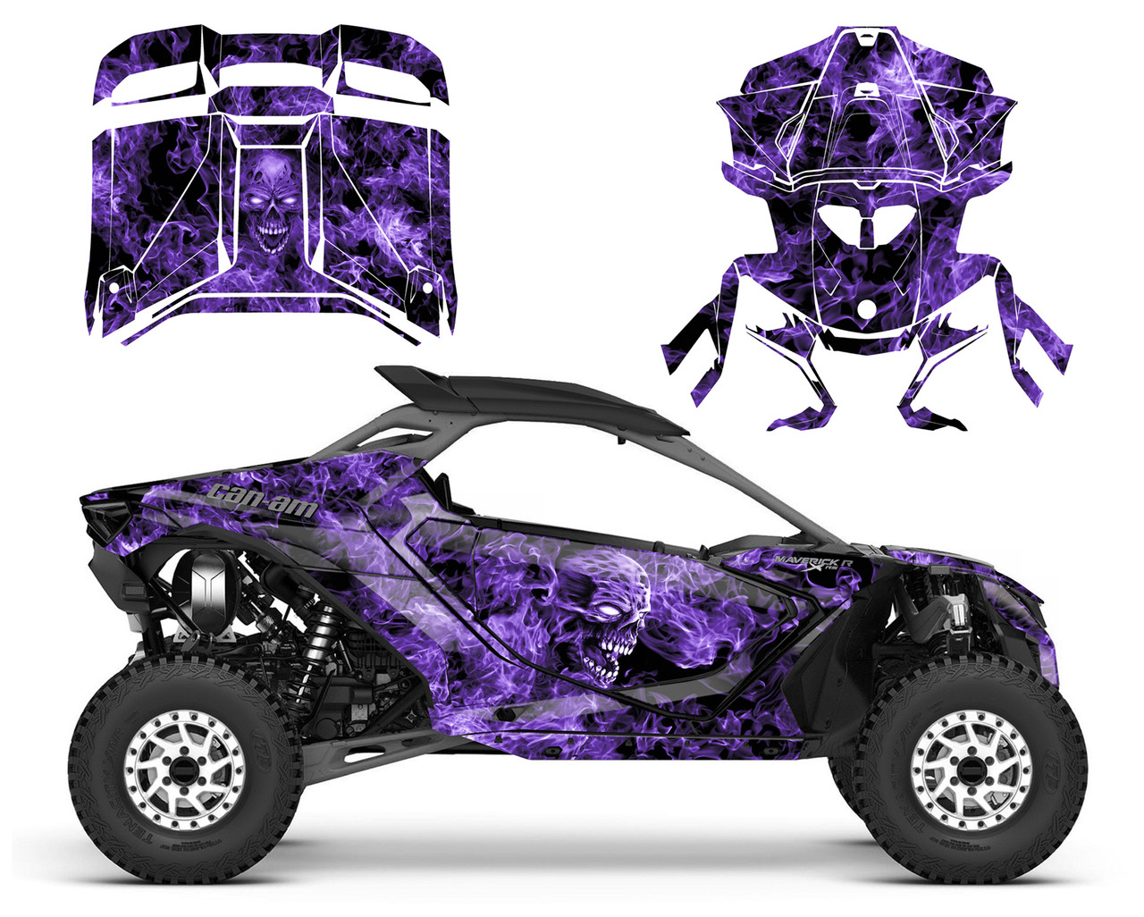 Maverick R 2024-2025 design #9500 Zombie