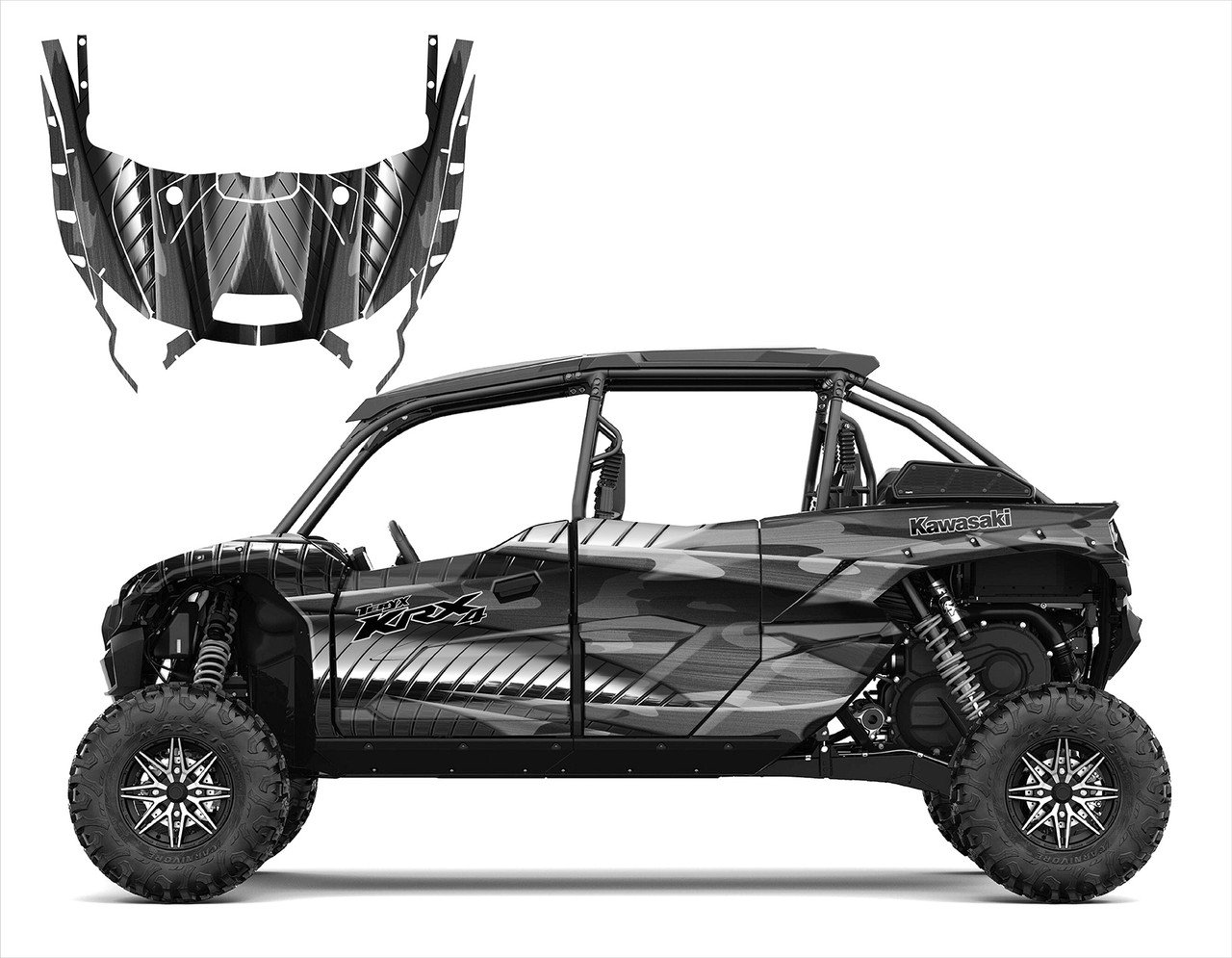 2023-25 Teryx KRX 4-1000 #4500 Green Camo