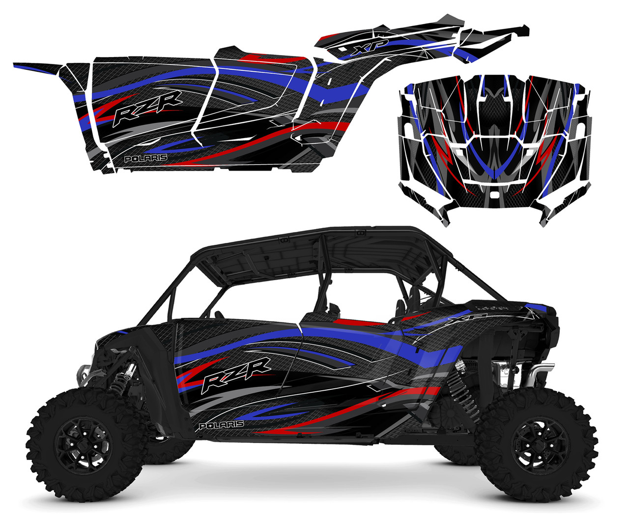 2024 - 2025 RZR4 1000 XP design V1001