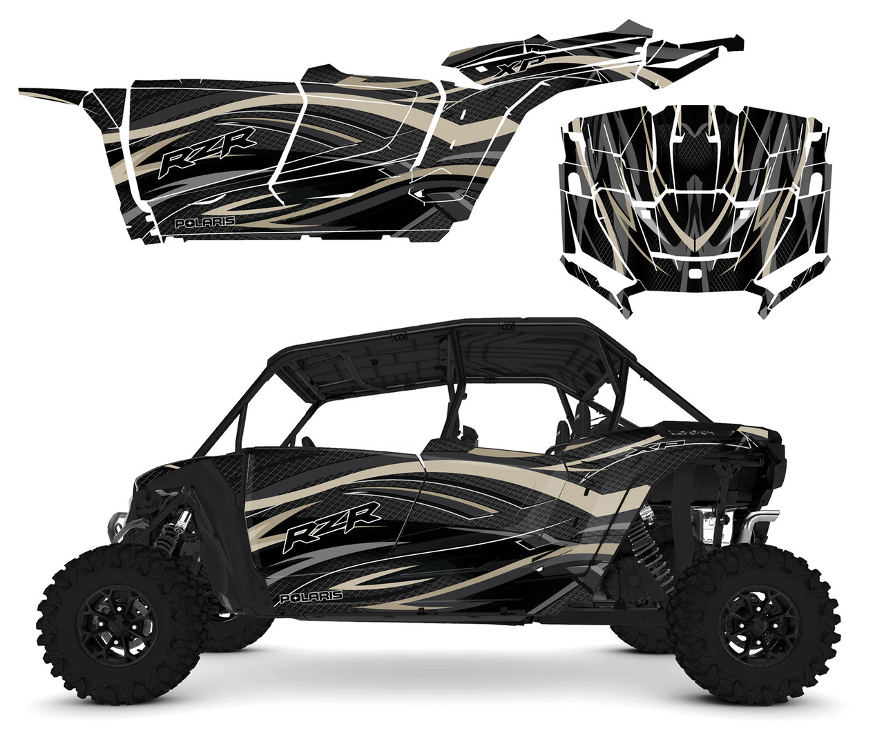 2024 - 2025 RZR4 1000 XP design V1001