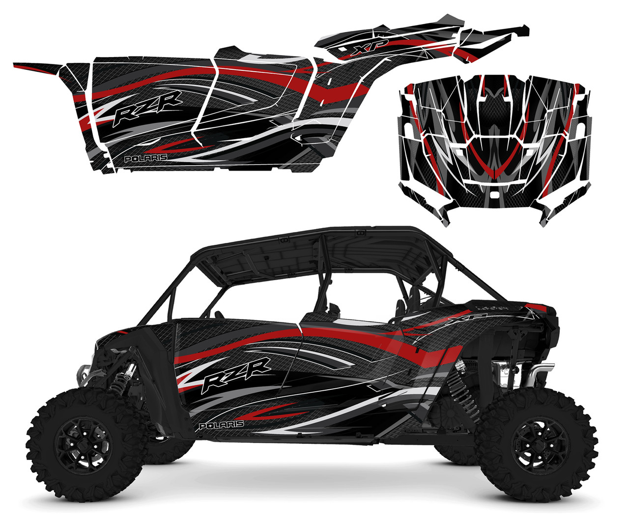 2024 - 2025 RZR4 1000 XP design V1001