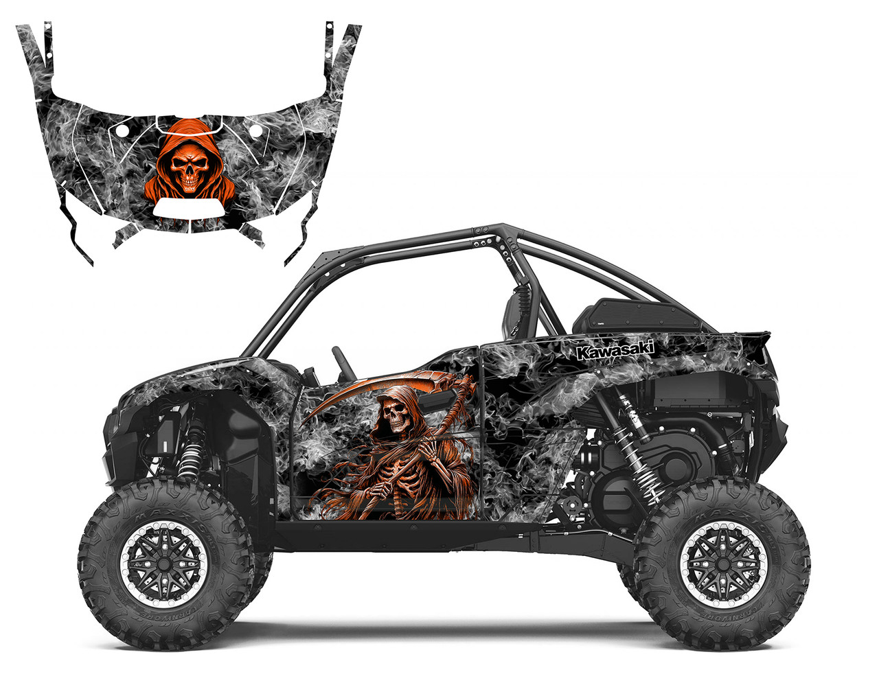 2020-23 Teryx KRX 1000 Grim Reaper #7901
