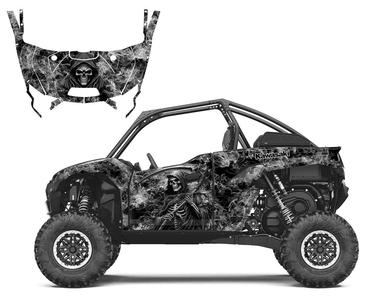 2020-23 Teryx KRX 1000 Grim Reaper #7901