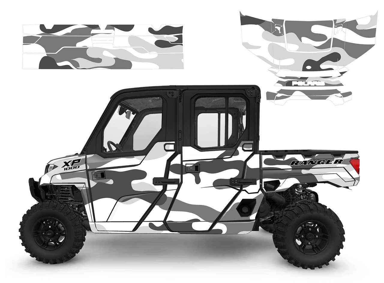 2025 Polaris Ranger Crew 1000 XP Snow Camo