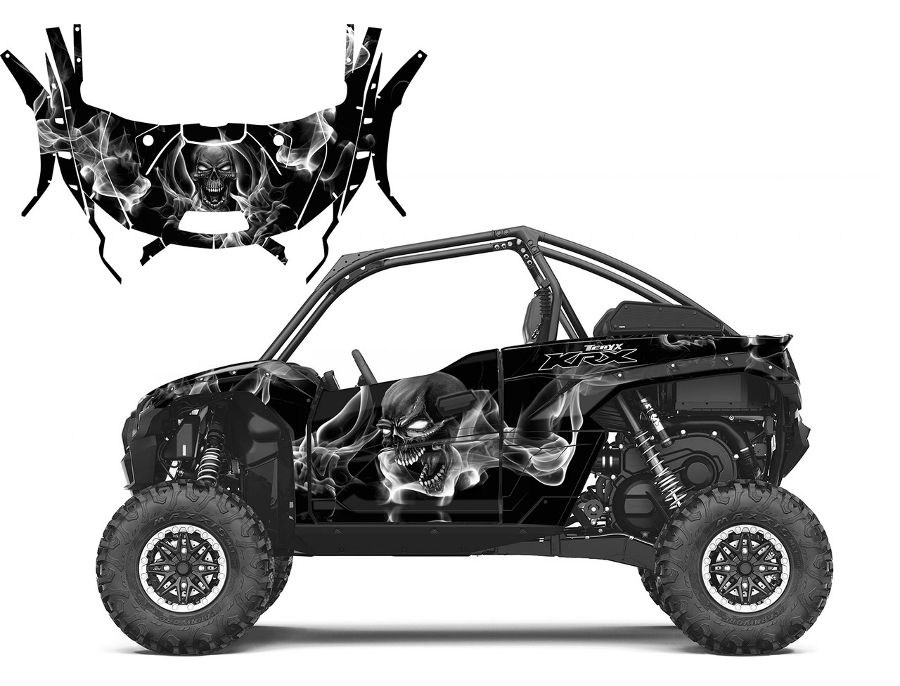 2020-25 Teryx KRX 1000 Smokey Skull #6660