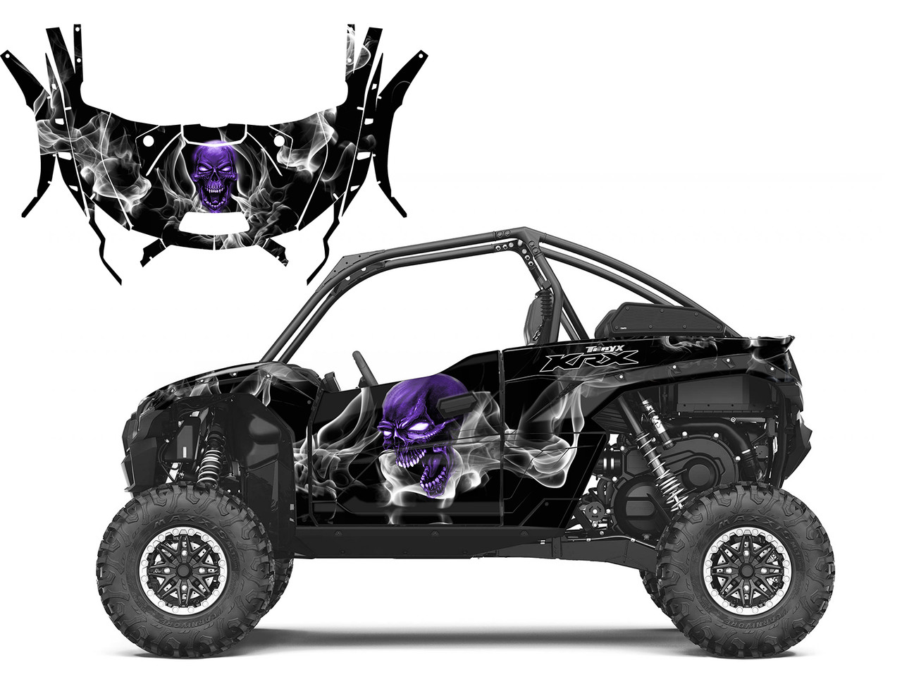 2020-25 Teryx KRX 1000 Smokey Skull #6660