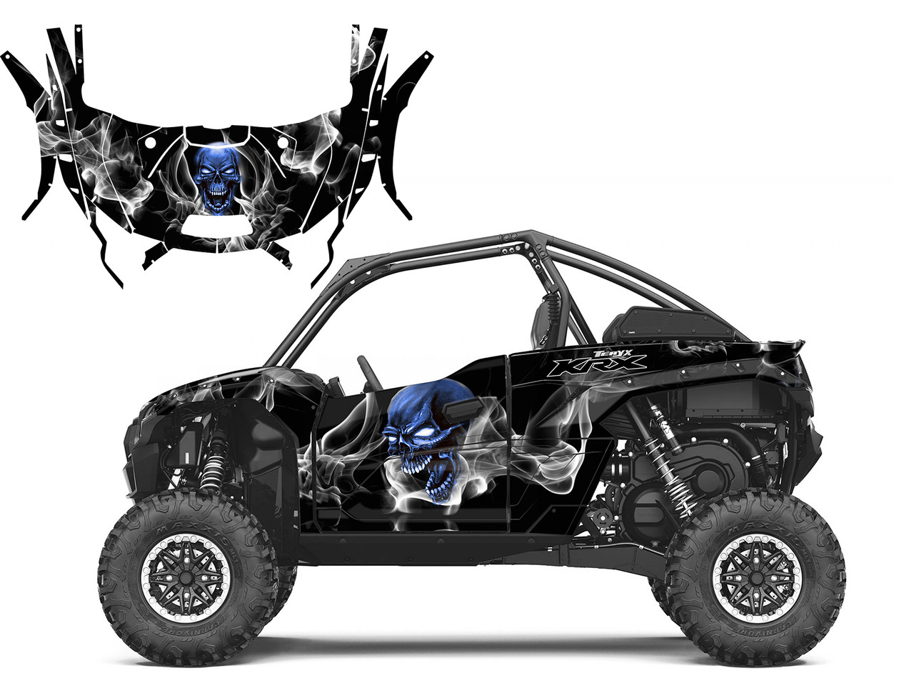 2020-25 Teryx KRX 1000 Smokey Skull #6660