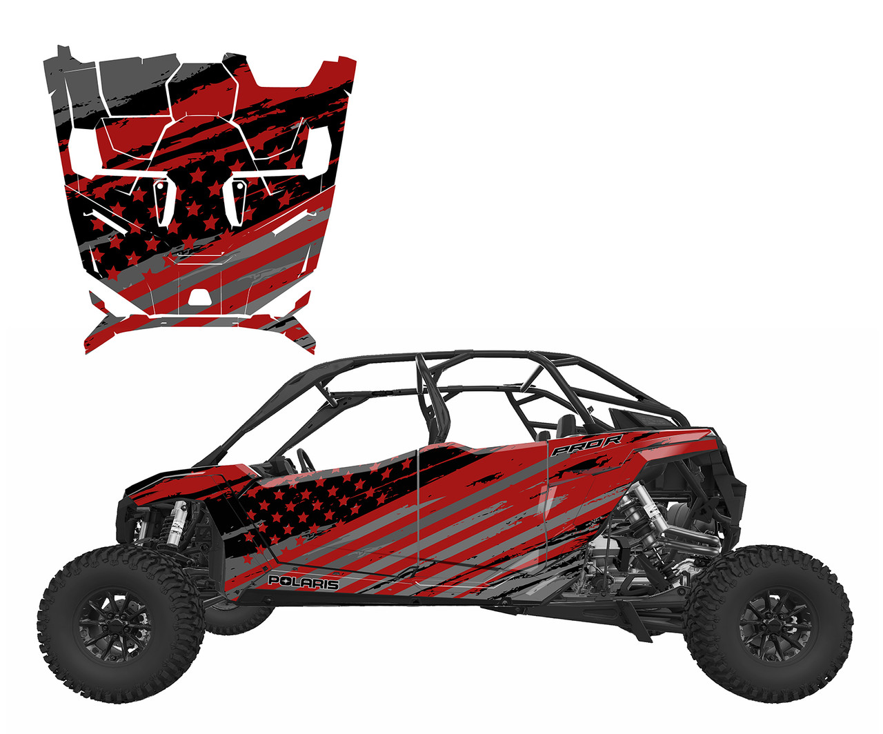 2025-26 RZR PRO-XP4 PRO-R4 PRO-S4 Speeding Flag 9056 2025-26 RZR PRO-XP4 PRO-R4 PRO-S4 Speeding Flag 9056