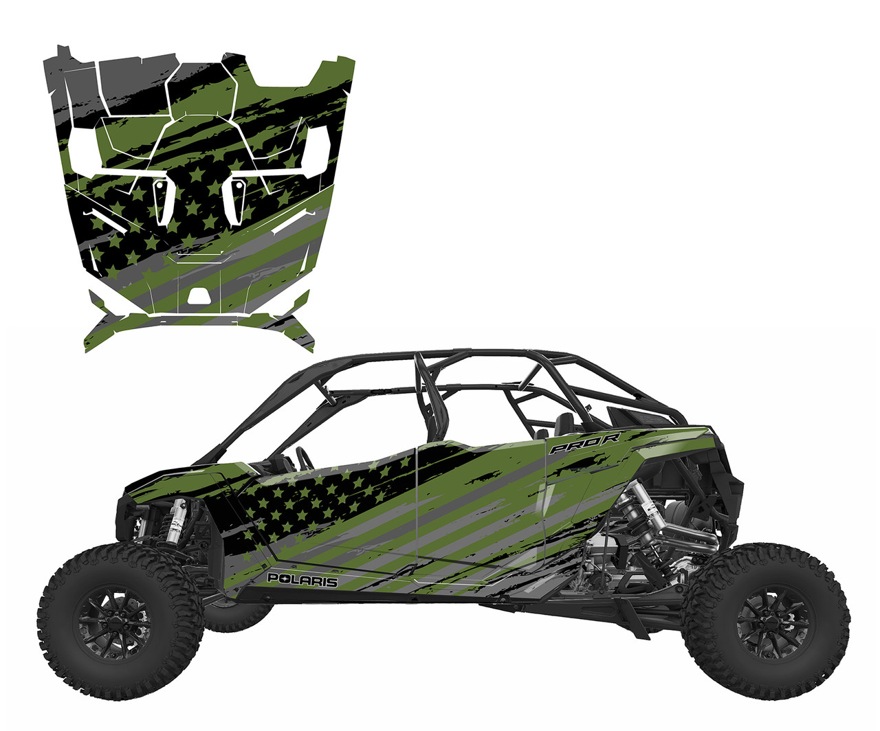 2025-26 RZR PRO-XP4 PRO-R4 PRO-S4 Speeding Flag 9056 2025-26 RZR PRO-XP4 PRO-R4 PRO-S4 Speeding Flag 9056