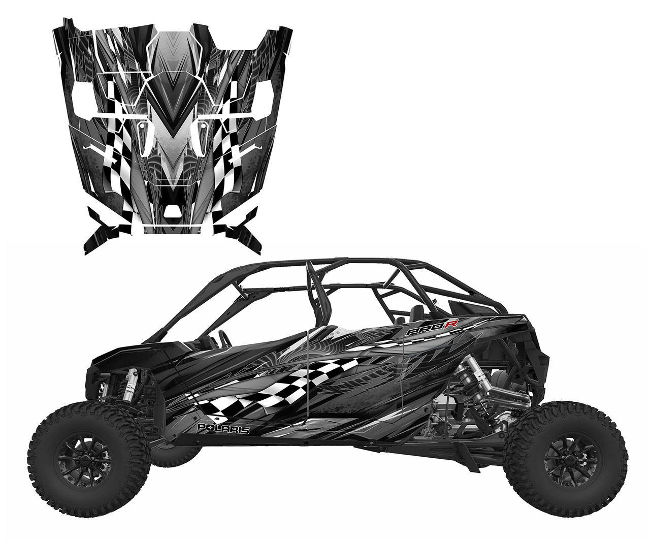 2025-26 RZR PRO-XP4 PRO-R4  PRO-S4 Design #3100