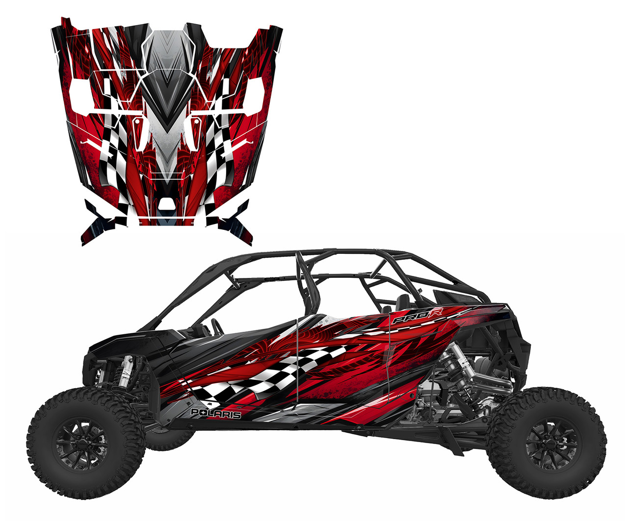 2025-26 RZR PRO-XP4 PRO-R4  PRO-S4 Design #3100