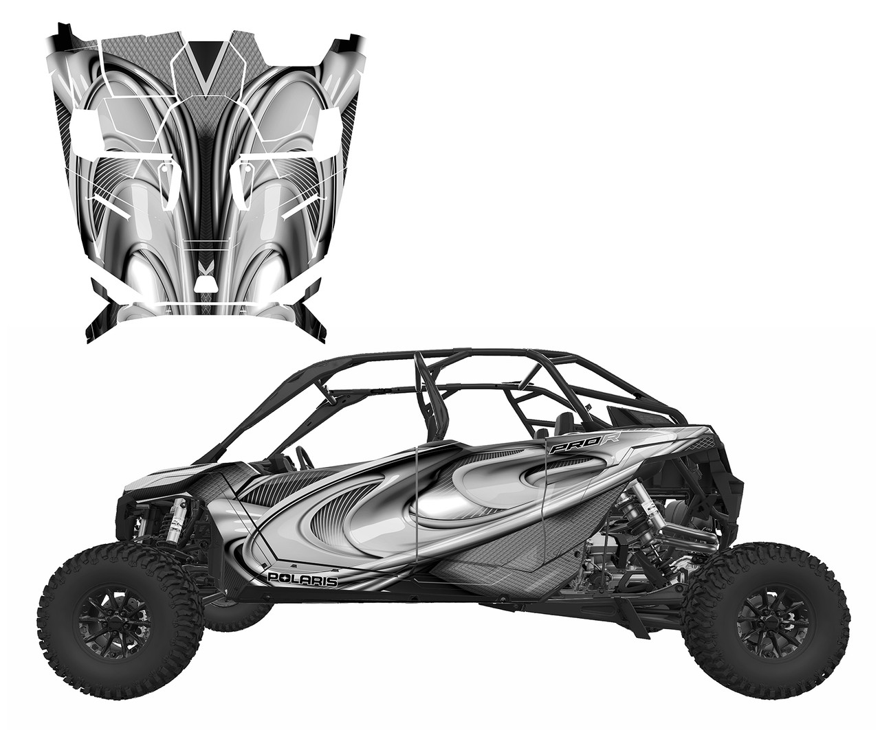 2025-26 RZR PRO-XP4 PRO-R4  PRO-S4 design 3715