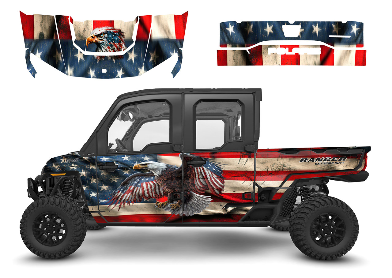 Ranger Crew 1500 XD Soaring Eagle Flag 7501