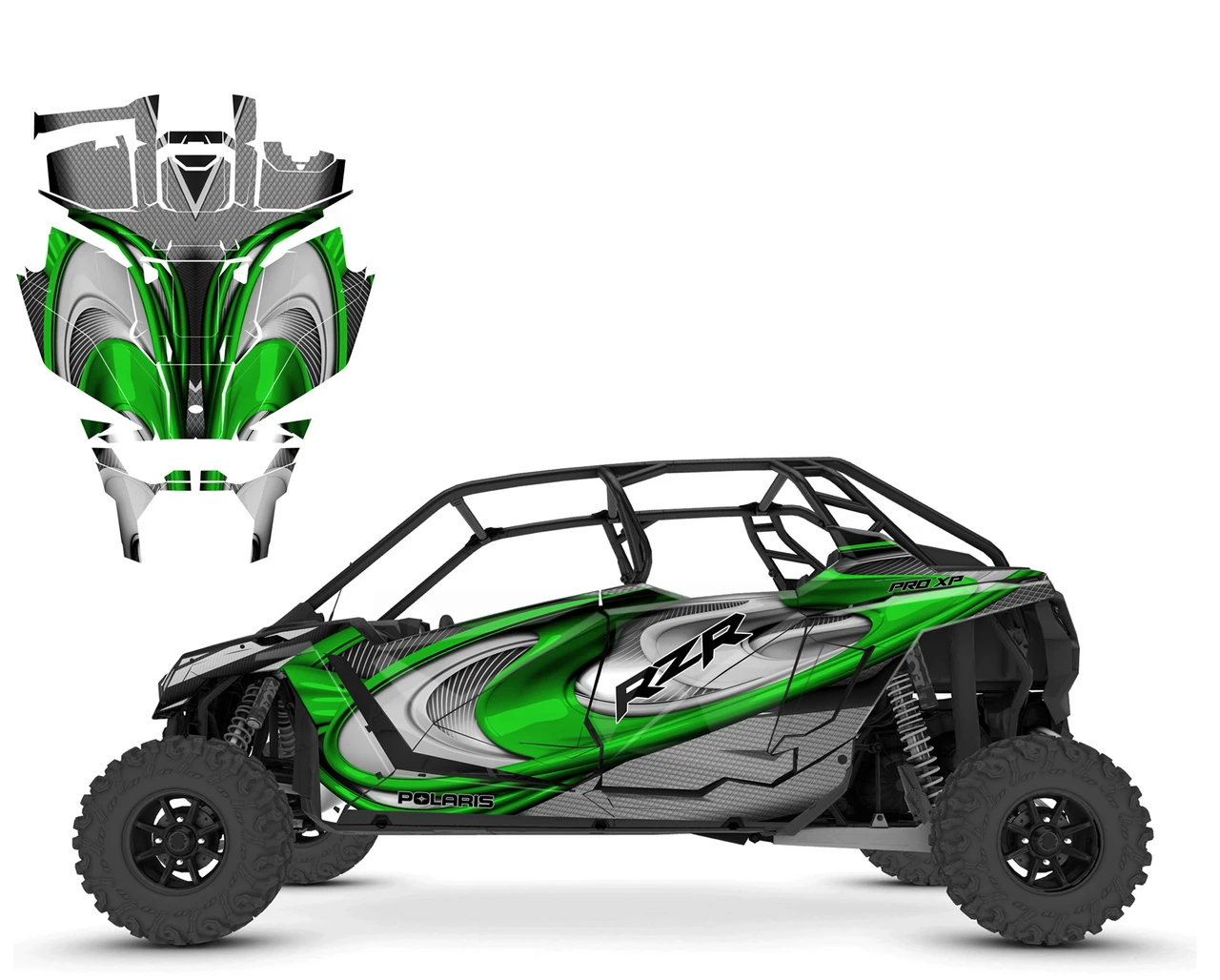 2020-23 RZR4 PRO-R PRO XP 4-seater Design 3715