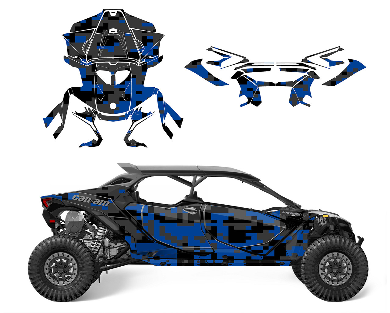 Maverick R Max 2024-2026 Digital Camo