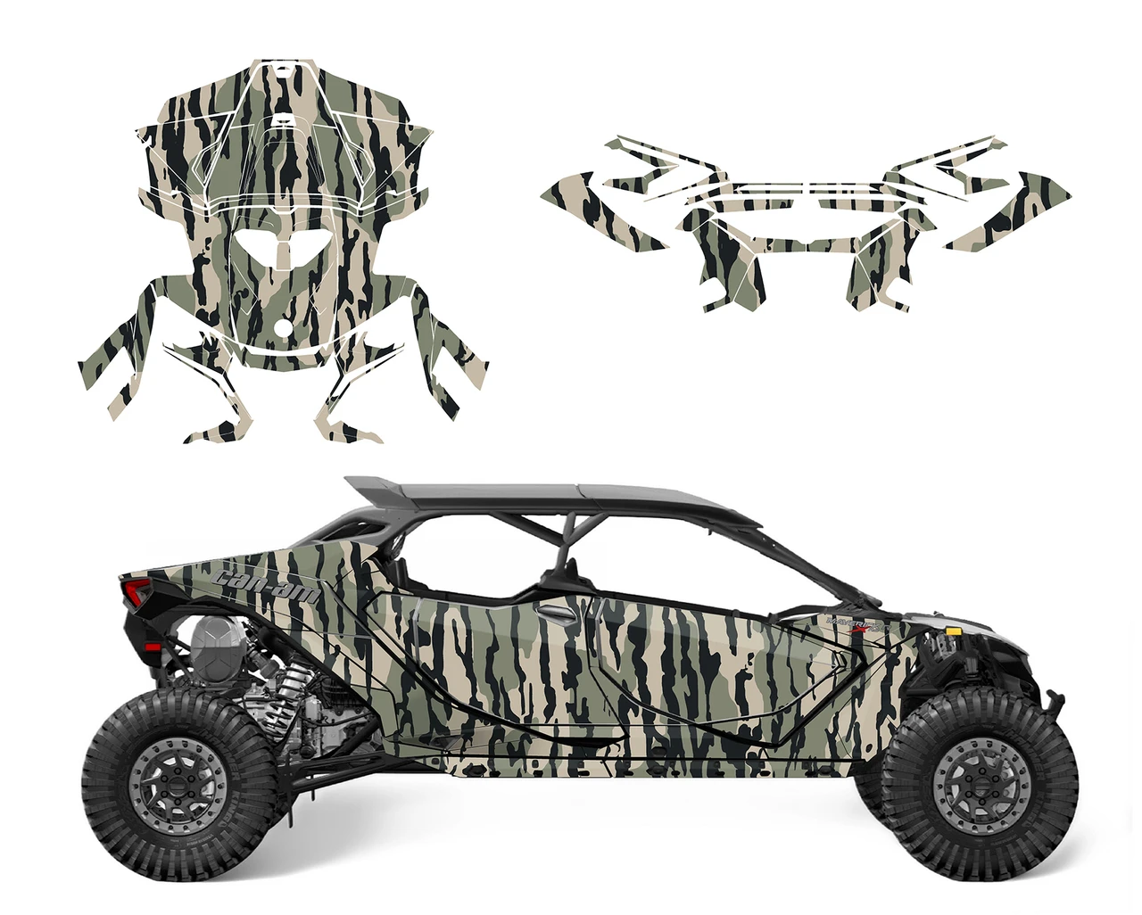 Maverick R Max 2024-2026 Bottomland Camo