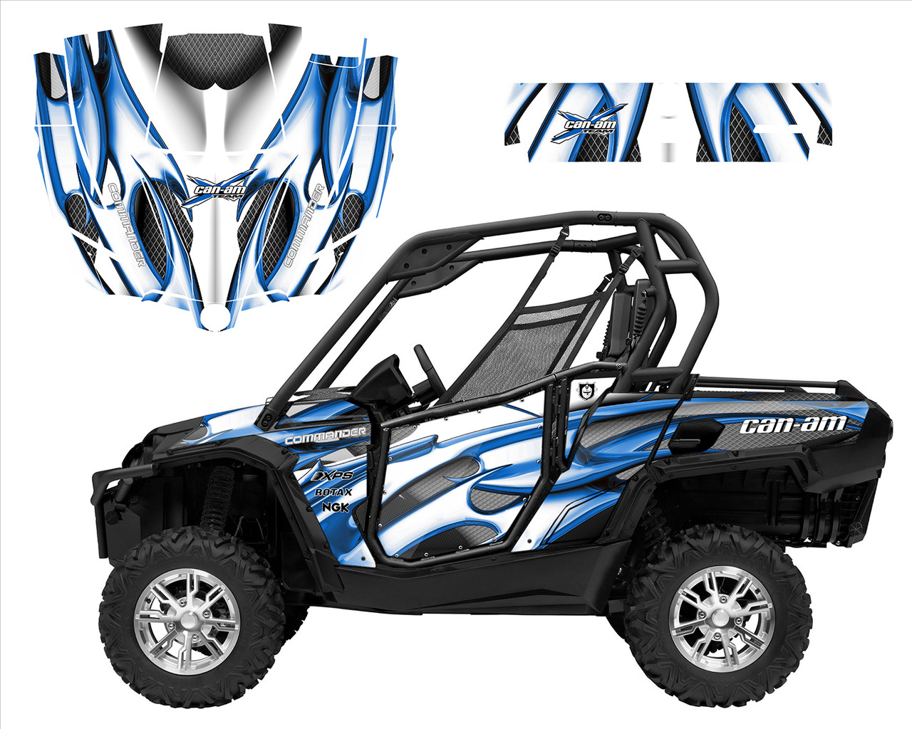 Can am Commander 1000 graphics designed by Allmotorgraphics