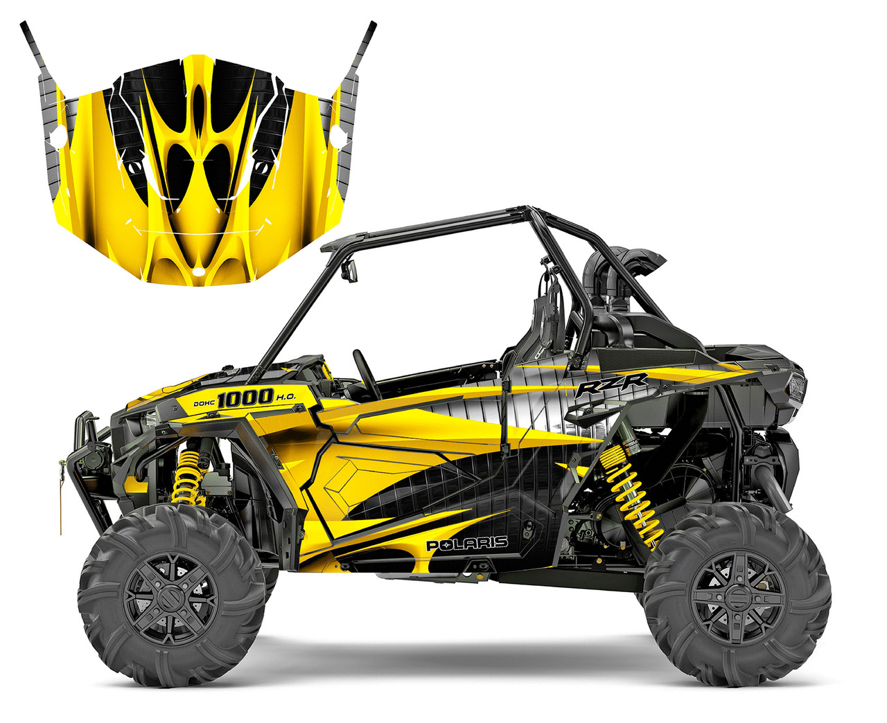クロマキ様 オーダーページ Polaris RZR 1000 custom graphics for 2014 - 2018 Design 1900