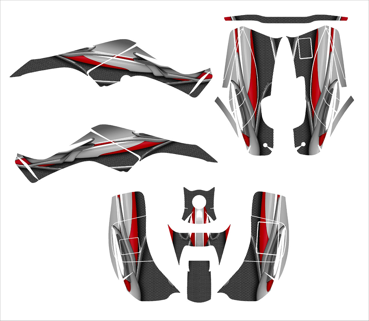 Honda TRX250EX TRX250X graphics 1993-2006 design 5600