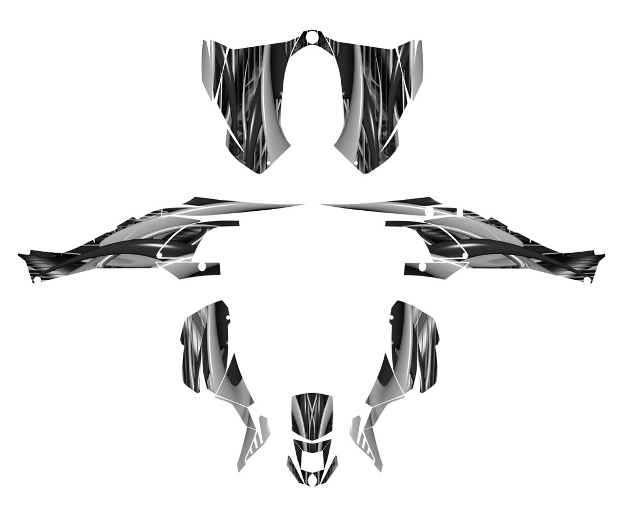 Can am DS 450 graphics kit design 3333