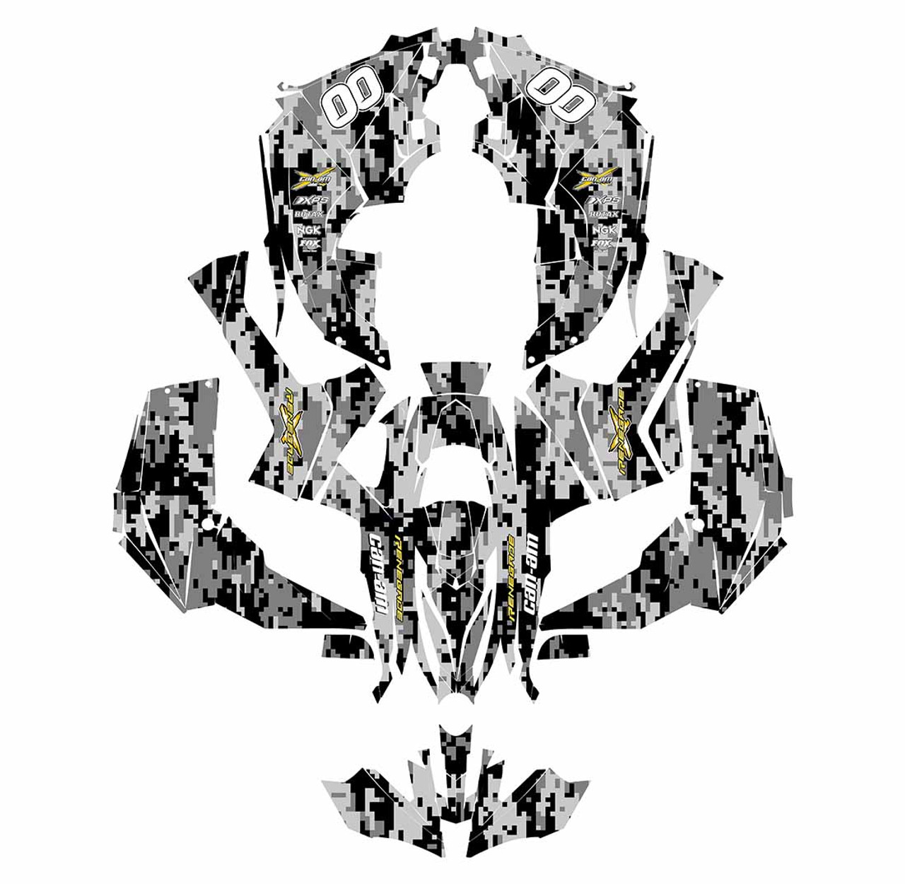 Renegade X 2nd Gen 2017-19-Digital Camo